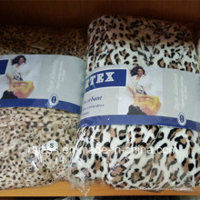 Haut Quanlity Flannel Peignoir imprimé léopard pour les femmes